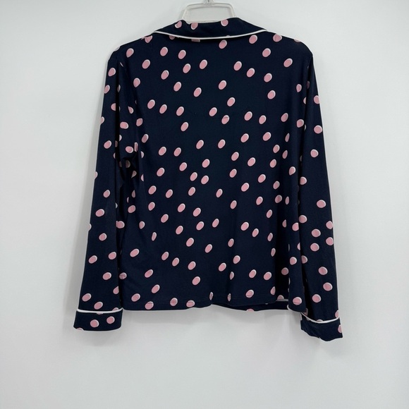 Kate Spade Women’s Dream A Little Dream Polka Dot Pajama Blue Pink size small - Picture 5 of 7